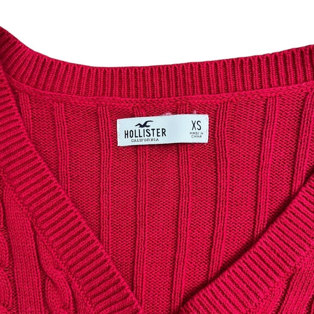 Hollister Cable Knit V Neck Long Sleeve
Cropped Cardigan XS - Picture 3 of 8